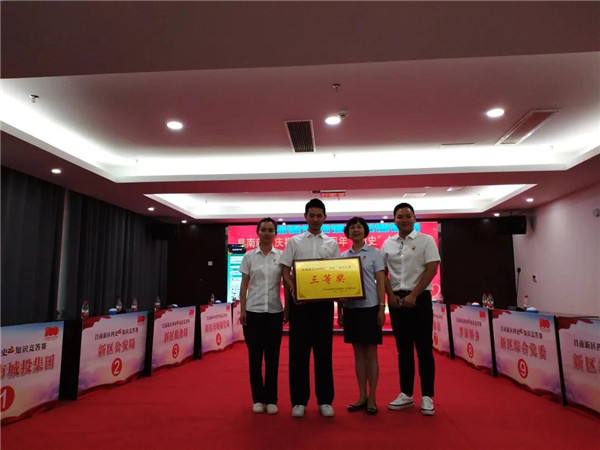 昌南新區(qū)、城投集團(tuán) 開展慶祝建黨100周年“四史”知識競賽活動