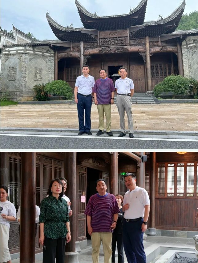 中國曲藝家協(xié)會(huì)原主席、著名相聲表演藝術(shù)家姜昆一行蒞臨美院基地